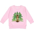 thumbnail image 2 of Inktastic Alaska Moose and Trees Toddler Sweatshirt, 2 of 4
