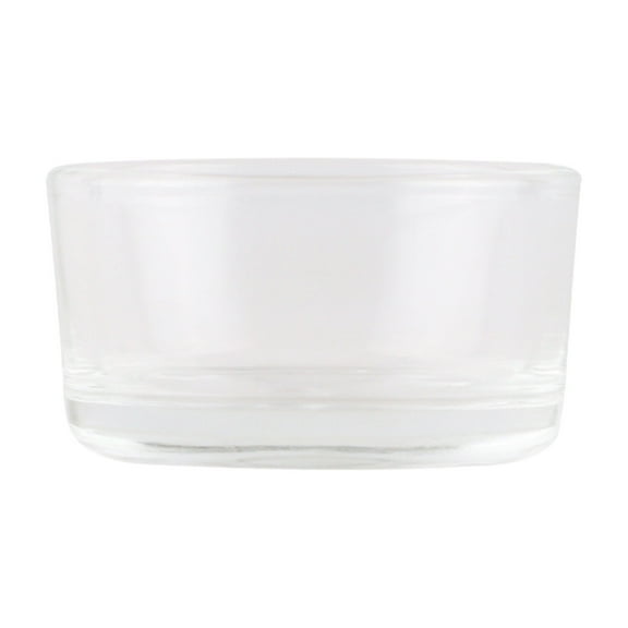 Clearance! Hilingoto Diy Candle Tealight Small Round Cup, Storage Container, Tea Light Holders, Glass, Candle Holders, Votive, Clear