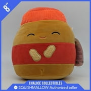 Squishmallow Kellytoy Perfect Pair 8" Nedison as Peanut Butter NWT NEW Single