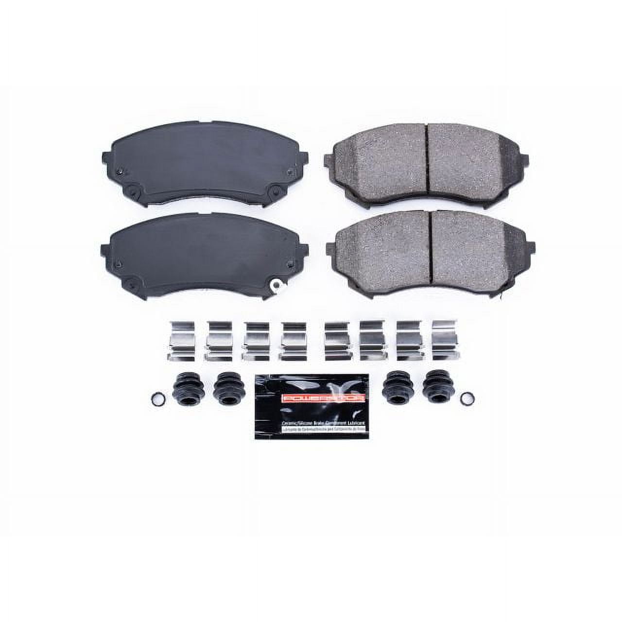Power Stop Front Z23 Evolution Carbon-Fiber Ceramic Brake Pads Z23-1331