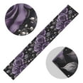thumbnail image 5 of Yayeee Table Runner 70 inches Long Home Kitchen Dinning Party Decoration, Purple Roses, 5 of 7