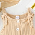 thumbnail image 5 of Prime kttectoa Summer Outfits for Girl Toddler Girls Romper with Pocket Spaghetti Straps Short Jumpsuit Tank Playsuit One-Piece Baby Rompers 6M-4T Cyber_Monday, 5 of 9