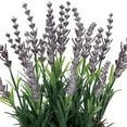 thumbnail image 6 of Northlight Artificial Lavender and Leaves in Weathered Pot - 10", 6 of 6