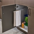 thumbnail image 2 of Rev-A-Shelf Pullout Dish Towel Bar Under Kitchen Cabinet, Chrome, 563-51-C, 2 of 10
