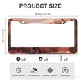 thumbnail image 3 of 2 PCS Old Pickup Truck With Love License Plate Frame Love Heart Holiday Decorations Auto Car Accessories Tag Metal 2 Holes Funny Cute for USA Canada Vehicles, 3 of 6