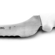 BergHOFF Ergonomic 9 Stainless Steel Scalloped Offset Bread Knife