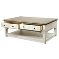 thumbnail image 3 of Riverside Furniture Myra 48" x 28" Multi-Color Wood Storage Coffee Table, 3 of 16