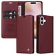thumbnail image 3 of Funda para iPhone 16 Plus Estuche de Cuero PU Tipo Cartera con Ranuras para Tarjetas y Cierre Magnético, 3 of 5
