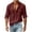 Wine, variant on VEKDONE Mens Shirts Button Down Long Sleeve Work Business Shirts Solid Color Comfy Lightweight Lapel Gauze Tops with Pockets White S