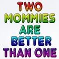thumbnail image 2 of CafePress - Twomommies_BABY Body Suit - Long Sleeve Cotton Baby Bodysuit, 2 of 4