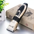 thumbnail image 3 of Yeacher Dog Grooming Clippers Professional Pet Grooming Kit Rechargeable Pet Shaver Cordless Silent Dog Hair Trimmer with 4 Comb Attachments Extra Tools for Dogs Cats and Pets, 3 of 7