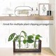 thumbnail image 2 of Terrario de plantas, estación de propagación de mesa Compatible con plantas hidropónicas con soporte de madera Compatible con regalos Hom, 2 of 5