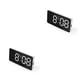 thumbnail image 3 of Wosthever Alarma digital LED Reloj de electrónico Modo de atenuación Calendario ajustable Pantalla Relojes Dispositivos Sala de estar Type3 NO3, 3 of 6