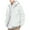 White, variant on Fall Winter Windbreaker Jackets for Men Trendy Men's Solid Color Outdoor Windproof And Waterproof Long Sleeved Hooded Jacket