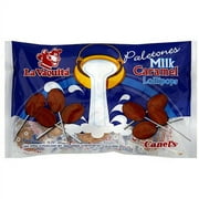 Canels La Vaquita Milk Caramel Lollipops, 24ct (Pack of 12)