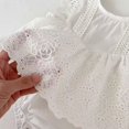 thumbnail image 5 of LYMAYTER 0-18M Girl Dress Romper Summer Casual Lace Ruffle Sleeve Lightweight One Piece Dress for Newborn Baby, 5 of 6