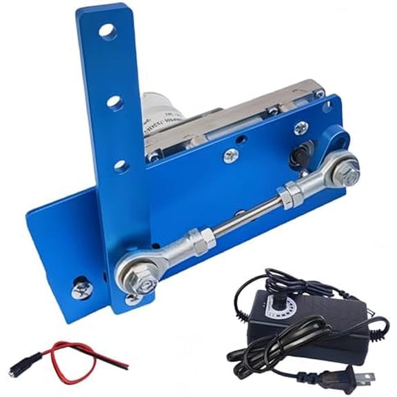 DC 24V Reciprocating Swing Motor, Adjustable 20-120° Variable Speed 90RPM Electric Motor for Automatic Hammock Rocker Swing Pusher Dynamic Advertising DIY Design$$Tools & Hardware Other