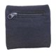 thumbnail image 5 of Cartera de muñeca, funda para muñeca, bandas para el sudor con cremallera, pulseras deportivas Azul, 5 of 9