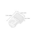 thumbnail image 2 of SKISUNO 50Pcs Glass Clips for Cabinet Door Mirror Retainer Clamp Easy Installation Transparent, 2 of 7