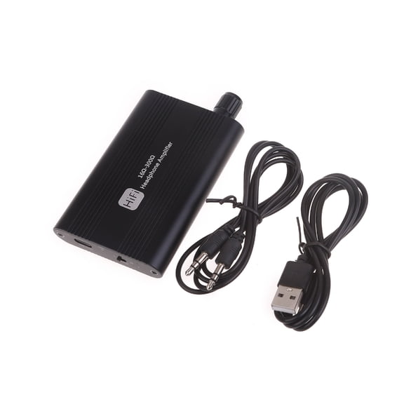 WINDLAND Universal 16-300ohm Headphone Amp HiFi Headphone Amplifier 3.5mm AUX Input and Output for Various Headsets Laptops