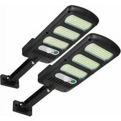 Lámparas solares para exteriores FloreceBien, paquete de 2, iluminación de seguridad para exteriores de 213 LED con detector de movimiento impermeable ajustable a 180°, lámparas solares para paredes
