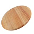 thumbnail image 3 of Steel Reinforced Stool Seat Replacement Wood Round Wooden Stool Top, 3 of 5