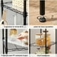 thumbnail image 3 of Estante de Almacenamiento de Metal de 5 Niveles(55x30x150CM), Estante Organizador Resistente, Rack Organizador Ajustable, Anaquel, 4 S-Ganchos, 5 Tablero de PP, Cocina, Oficina, Despensa, Microondas, 3 of 6
