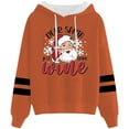 thumbnail image 1 of WILLBEST Sudadera con Capucha y Cordón Ajustable para Mujer, Estilo Casual, con Estampado Navideño Chica​​, 1 of 3