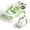 Green-Frog, variant on stusgo Collapsible Baby Bathtub, Plastic Baby Bath Tub with Soft Cushion & Thermometer(Grey)
