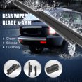 thumbnail image 2 of Coche Auto Trasero Parabrisas Limpiaparabrisas Escobilla Brazo Conjunto Reemplazo 12 Pulgada, 2 of 8