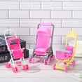 thumbnail image 4 of Photo Props Scene Model Playing House Dollhouse Furniture Infant Carts Miniature Baby Stroller Dolls Accessories TYPE 2, 4 of 8