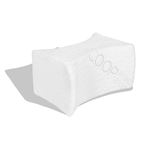 Coop Home Goods Fully Adjustable Knee Pillow and Leg Positioner with