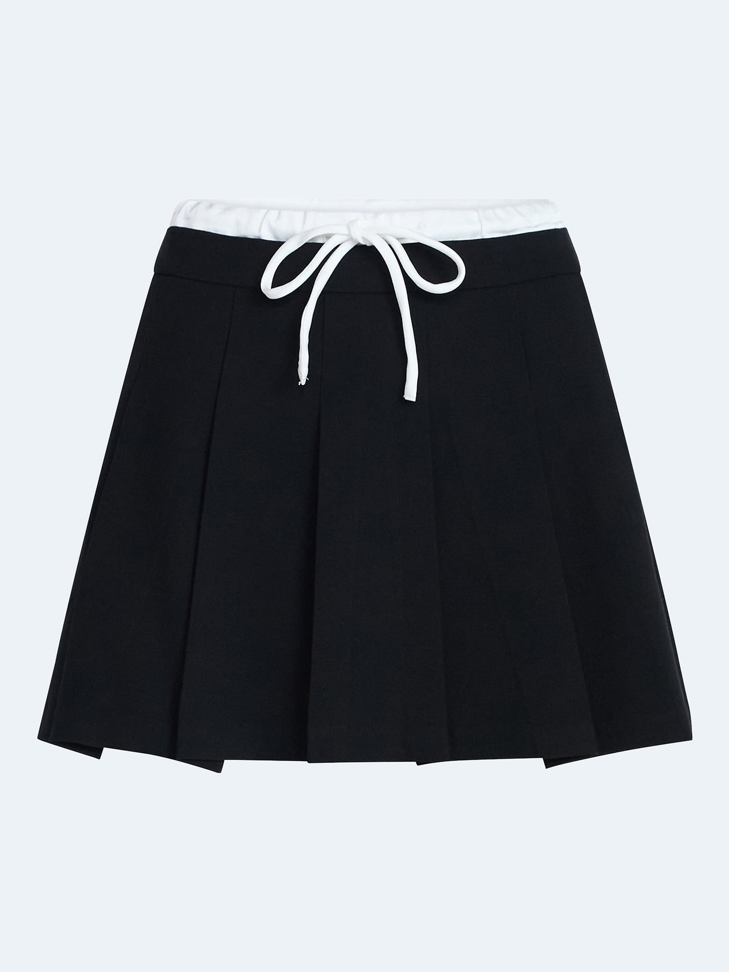 Scoop Women's Double Waistband Mini Skirt, Sizes 0-18