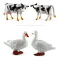 thumbnail image 2 of 12 Piece Farm Animal Figurines Playset Realistic Plastic Animals for Toddlers, 2 of 11