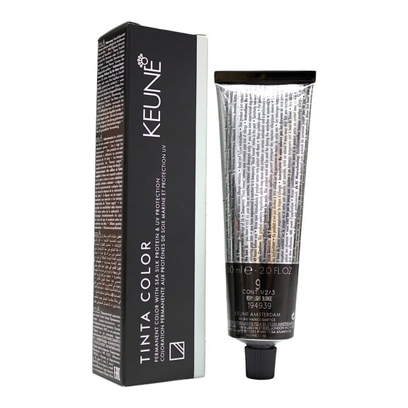 Keune Tinta Color 9 Permanent Color Very Ligth Blonde 2 Oz