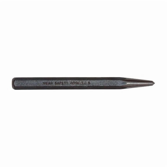 Mayhew Select Prick Punch,5in L,3/8in Tip,Steel,BO 73002