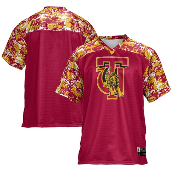Men's GameDay Greats Crimson Tuskegee Golden Tigers Football Jersey