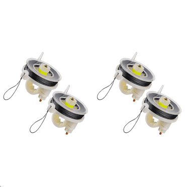 4 Pcs Trip Wire on Reusable Reel (85ft),Trip for Perimeter Alarm 12 Gauge and
