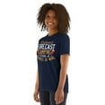 thumbnail image 3 of Weekend Forecast Camping with a Chance of Wine - Funny Camp Short-Sleeve Unisex T-Shirt (Navy, XL), 3 of 4