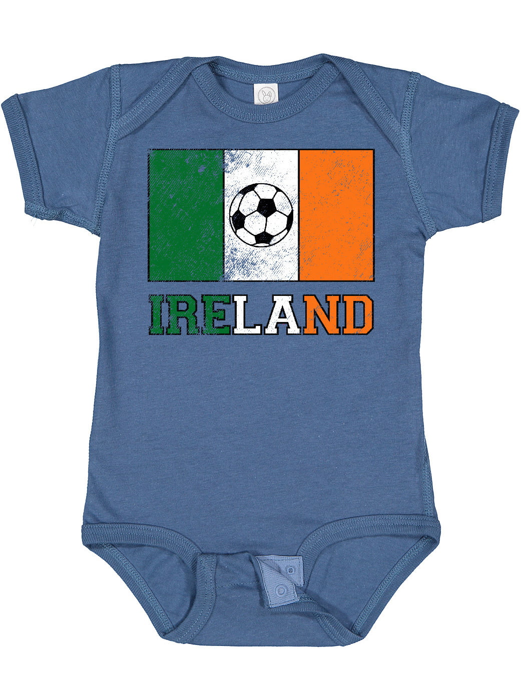 Inktastic Irish Soccer Toddler T-Shirt Ireland Futbol Fan Lover Flag Lass Lad 