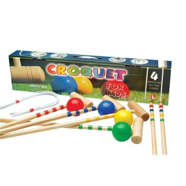 Londero 4 Player Childrens Croquet Set