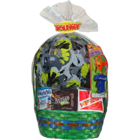 Wondertreats Camouflage Playground Ball Easter Basket