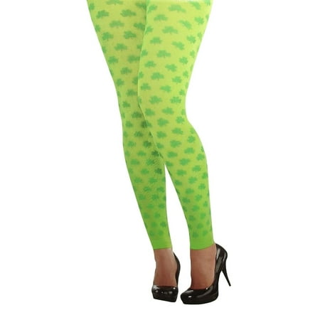 footless shamrocks tights amscan