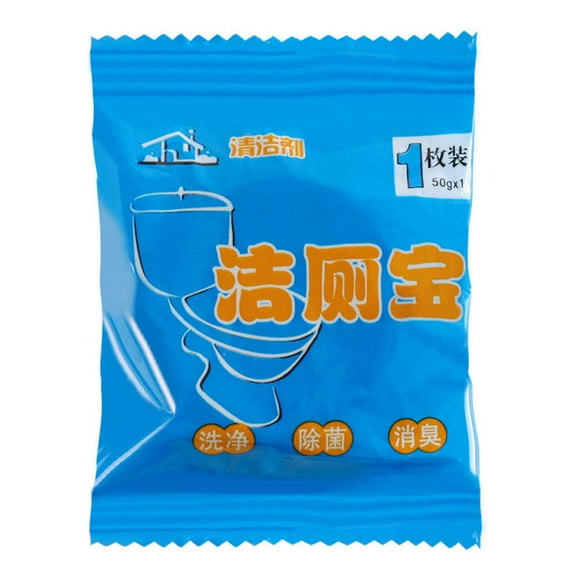 KITPIPIVOPPV Toilet Cleaning Deodorant Bowl Cleaner Stain Remover Blue Tabs Tablet Flush T✨
