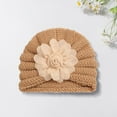 thumbnail image 2 of Baby Girls Turban Hats With Bow Caps Bonnets Headwraps For Toddlers Kids Sun Hat UPF50+ Sun Protection Bucket Hat Toddler Summer Beach Play Hats with Neck Flap for Boys Girls, 2 of 3