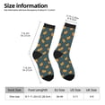 thumbnail image 2 of Bingfone Compression Socks for Women and Men Long Socks for Running Athletic Cycling Nurse- Hot Dog 6, 2 of 6