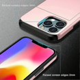 thumbnail image 2 of Slide Card Holder Anti-drop protective PC + TPU Hybrid Back Phone Case for, 2 of 3
