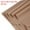 Light Brown, variant on Uxcell 60 Sheets Flower Wrapping Paper 21.5" x 21.5" Waterproof Papers Light Brown