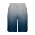 thumbnail image 4 of Plebaso Beach Shorts for Men Print Elastic Waist Drawstring Casual Shorts Lightweight Mens Summer Shorts, 4 of 5