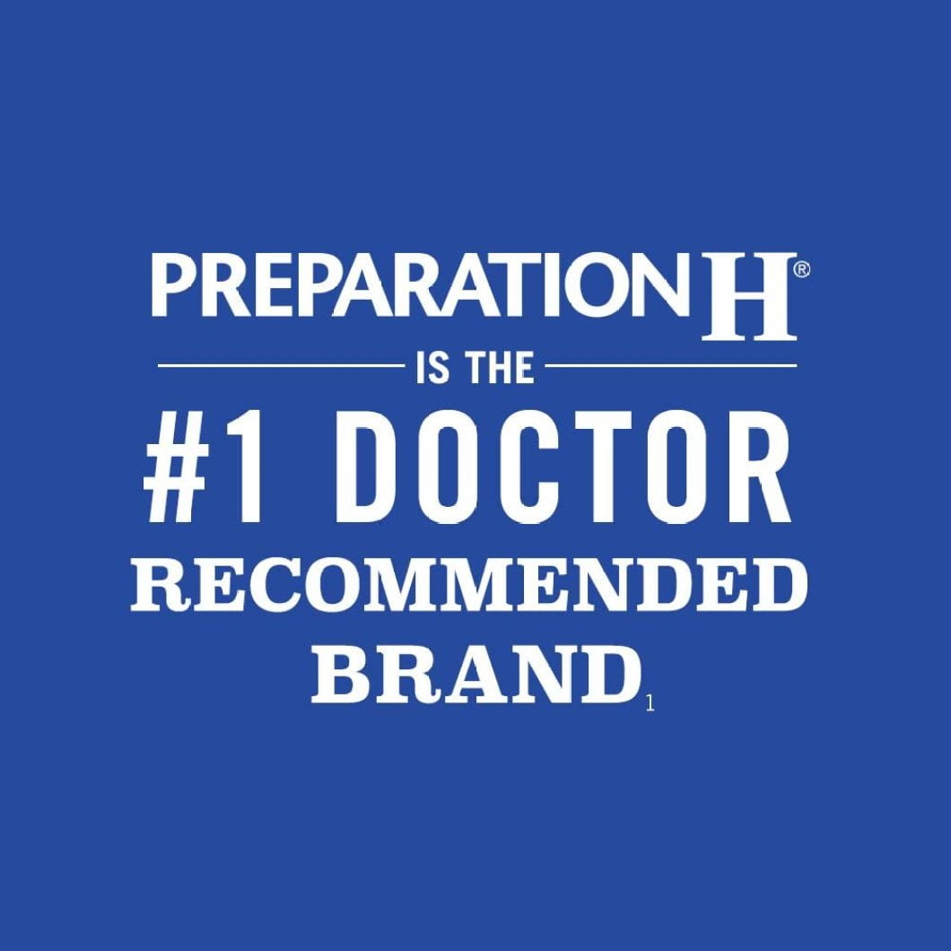 Preparation H Hemorrhoid Symptom Treatment Cream, Multi-Symptom Pain Relief with Aloe, Tube (0.9 Ounce, 1 Tube per Box), (Pack of 3)